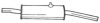 VAG 321253609C End Silencer